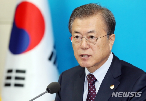 【부산=뉴시스】박영태 기자 = 문재인 대통령. 2019.11.12. since1999@newsis.com