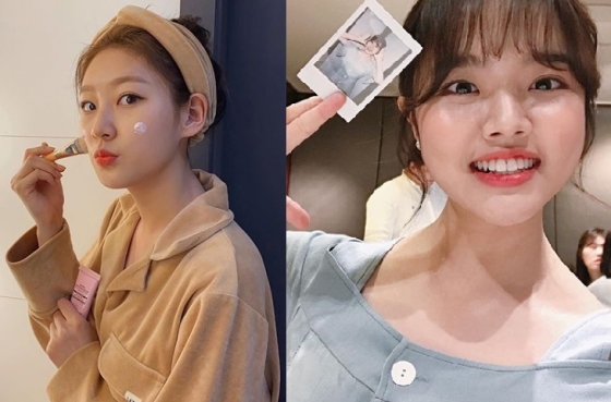좌측부터 '아저씨'의 김새론, 'CF 요정'김향기. / 사진 = 인스타그램