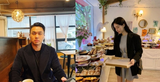 사진 왼쪽부터 탤런트 정준과 배우 김유지/사진=정준 인스타그램 캡처, 김유지 인스타그램 캡처