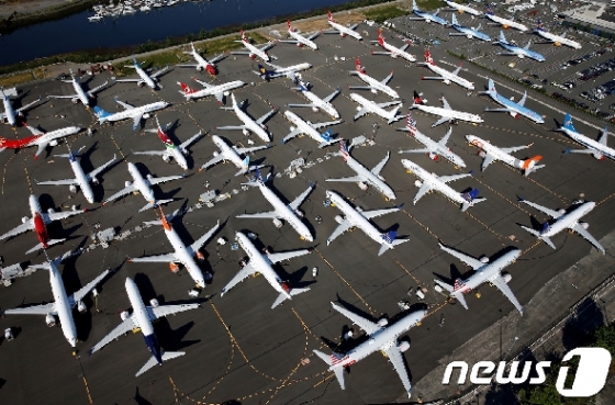 보잉 737맥스 항공기 <자료사진> © 로이터=뉴스1
