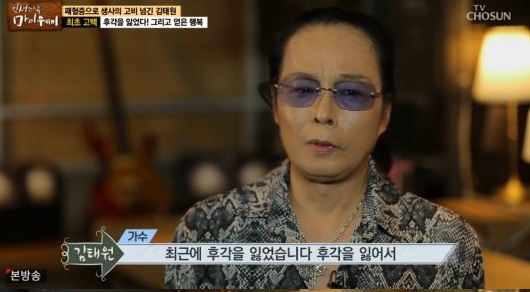/사진=TV조선 교양프로그램 '인생다큐 마이웨이' 캡처
