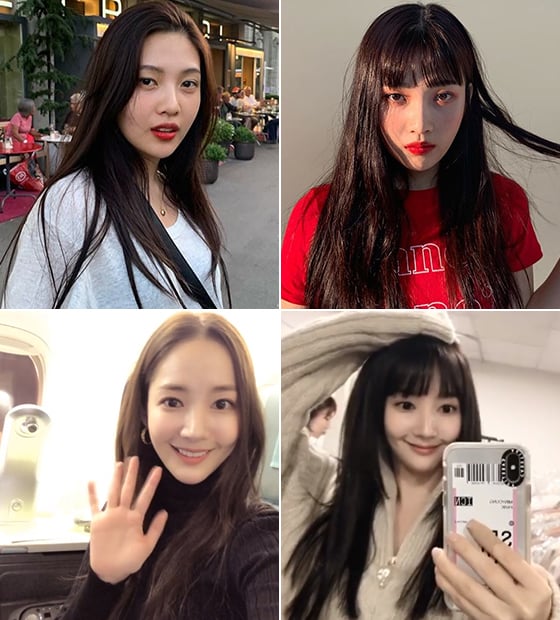 그룹 레드벨벳 조이, 배우 박민영/사진=각 스타 인스타그램