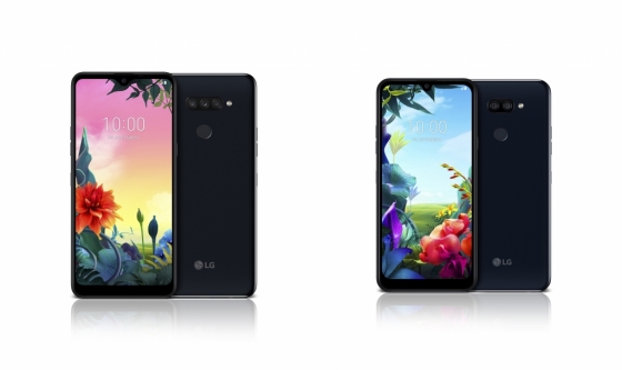 LG K50S(왼쪽), LG K40S 제품사진 /사진=LG전자
