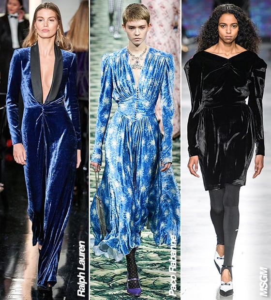 랄프로렌, 파코라반, MSGM 2019 F/W 컬렉션/사진=각 브랜드