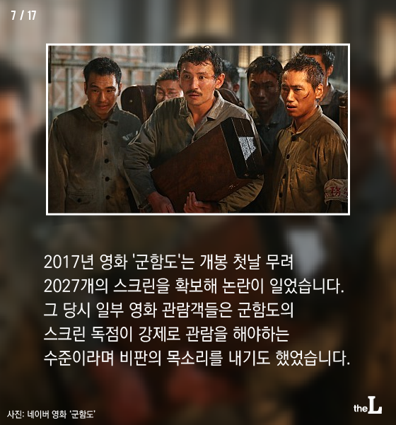 [카드뉴스] '겨울왕국2' 스크린 독과점 논란