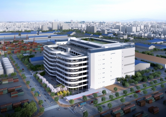 인천 항동 물류센터 조감도/사진= 삼호