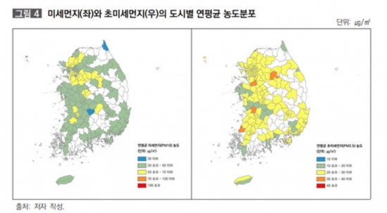 "미세먼저 농도 계절·공간별 달라… 맞춤대책 필요"