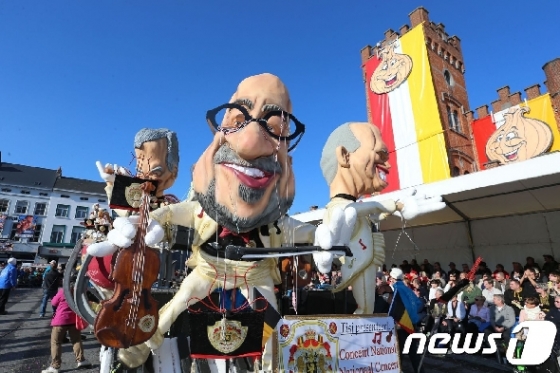 벨기에 알스트 축제. <자료사진> © AFP=뉴스1