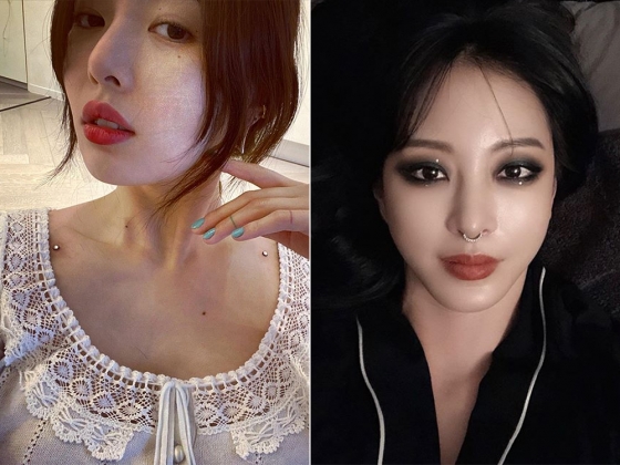 현아는 쇄골, 한예슬은 코…이색 피어싱, 괜찮을까? - 머니투데이 현아는 쇄골, 한예슬은 코…이색 피어싱, 괜찮을까? - 머니투데이