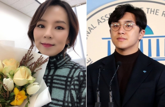 작가 곽정은과 더불어민주당 인재영입 2호였던 원종건씨. /사진=곽정은 인스타그램, 머니투데이DB