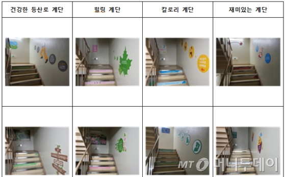 정부대전청사 테마별 '건강계단' 조성 '눈길' - 머니투데이 정부대전청사 테마별 '건강계단' 조성 '눈길' - 머니투데이