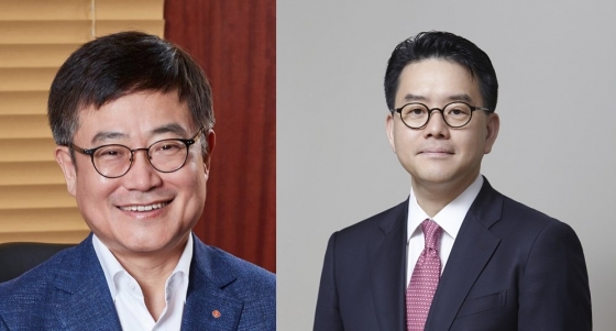 강희태 롯데쇼핑 대표와 강희석 이마트 대표/사진제공=각사