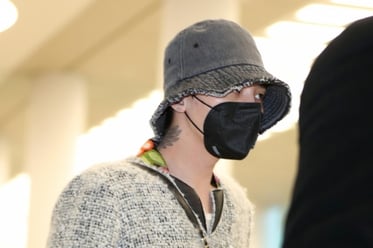 지드래곤 '남다른 공항패션'