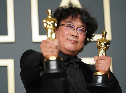 영화 기생충 감독 봉준호 자료사진./사진=AFP