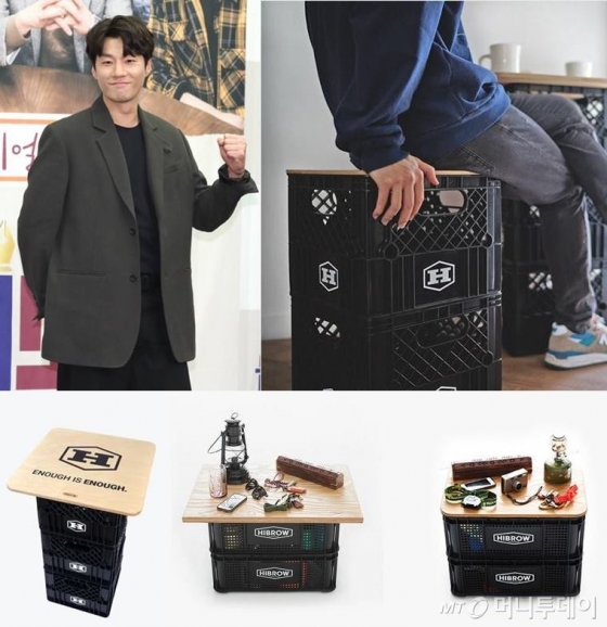 배우 이천희(왼쪽)가 운영 중인 가구 브랜드 '하이브로우'의 제품들/사진='하이브로우' 홈페이지