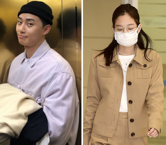 배우 박서준, 그룹 블랙핑크 제니 /사진=인스타그램, 젠틀몬스터