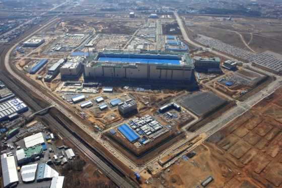 삼성전자 평택 반도체 생산라인. /사진제공=삼성전자
