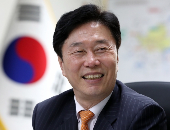 김상균 한국철도시설공단 이사장. /사진=홍봉진 기자