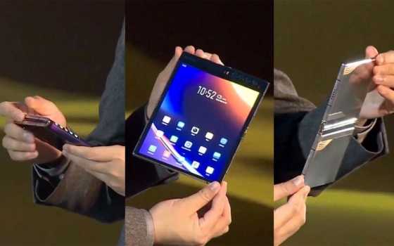 로욜 두 번째 폴더블폰 '플렉스파이2' /사진=로욜