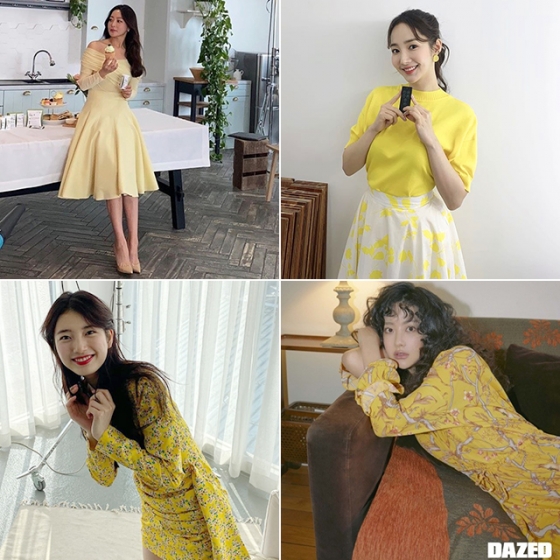 /사진=배우 김희선, 박민영, 수지 인스타그램, 오연서 데이즈드 화보(H&M제공)