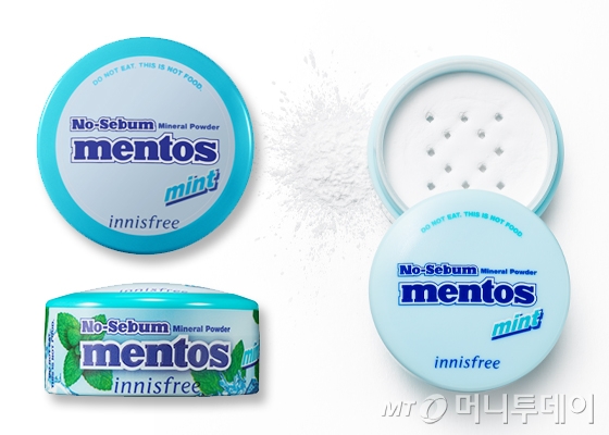 이니스프리 '노세범 X 멘토스 에디션' 1호 민트/사진제공=이니스프리