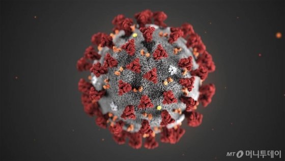 [AP/뉴시스] 미국 질병통제예방센터(CDC)가 1월에 발표한 '신종 코로나바이러스(우한 폐렴)'의 일러스트 이미지. 2020.2.5.