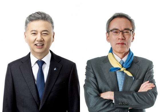 4·15 총선에 출마한 홍성국 전 미래에셋대우 사장(좌)과 주진형 전 한화투자증권 사장 /사진=중앙선거관리위원회