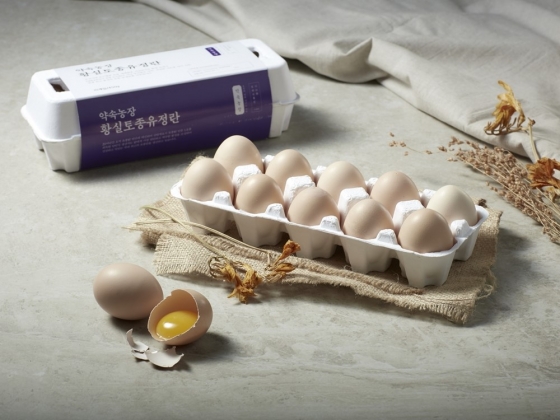 현대백화점에서 판매하는 '황실 토종 유정란'. /사진=현대백화점