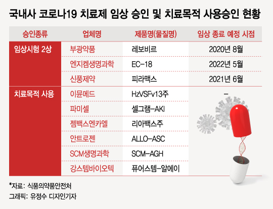 코로나 '토종 치료제' 빠르면 8월에 나온다