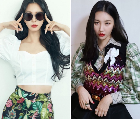 /사진=배우 한예슬, 가수 선미 인스타그램
