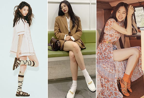 배우 한소희, 그룹 레드벨벳 조이, 배우 공효진/사진=데이즈드, 조이 인스타그램, 써스데이 아일랜드