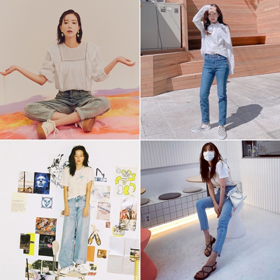 (왼쪽 상단부터 시계방향) 배우 임수향, 레드벨벳 아이린, 가수 현아, 레드벨벳 슬기 /사진=온앤온 제공, 인스타그램
