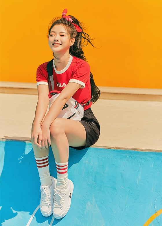 배우 김유정/사진제공=휠라(FILA)