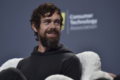 잭 도시 트위터 및 스퀘어 CEO, 2019월 1월 'CES 2019' 행사에서 /사진=AFP