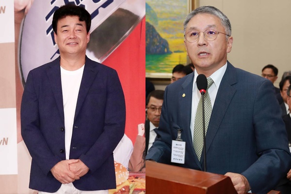 백종원 더본코리아대표(왼쪽), 함영준 오뚜기 회장 /사진=머니투데이DB