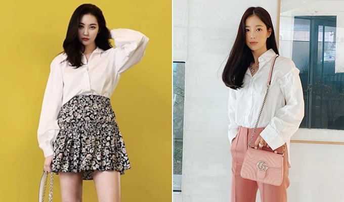 /사진=가수 선미, 배우 기은세 인스타그램