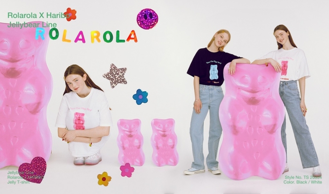 로라로라 x 하리보 컬렉션/사진제공=로라로라(rolarola)