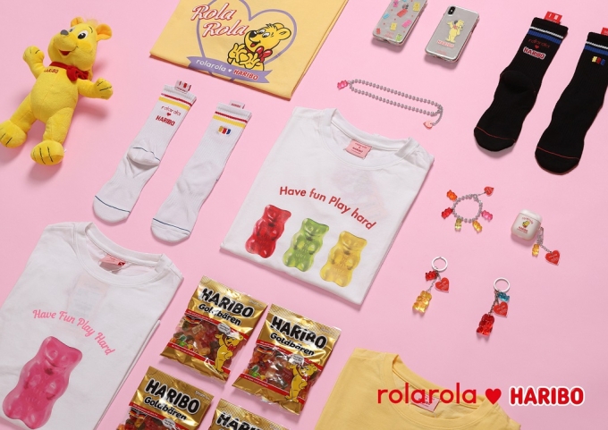 로라로라 x 하리보 컬렉션/사진제공=로라로라(rolarola)