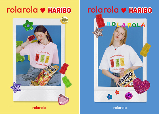 로라로라 x 하리보 컬렉션/사진제공=로라로라(rolarola)