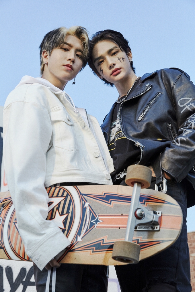 그룹 스트레이 키즈 한, 현진/JYP엔터테인먼트 © 뉴스1