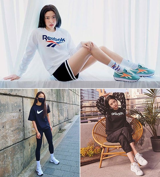 제니·수지·설현 Pick!…요즘 힙한 '로고 티셔츠' 스타일