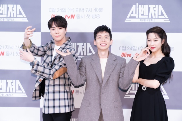 문빈 봉태규 문가영(왼쪽부터)/ 사진제공=올리브 &copy; 뉴스1