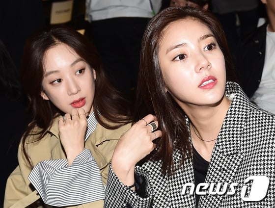 배우 정려원(왼쪽)과 손담비 © News1