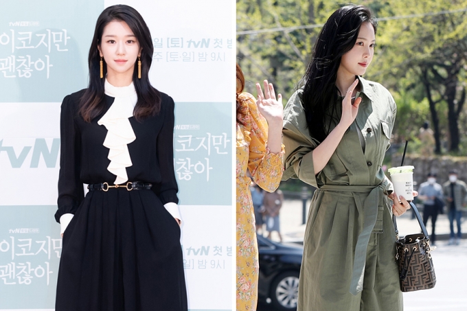 배우 서예지, 그룹 에이핑크 손나은 /사진=tvN 제공, 머니투데이 DB