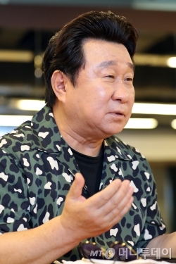 배우 임하룡. /사진=이기범 기자<br>