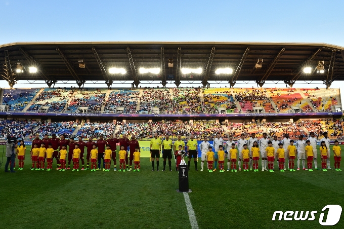 2017년 6월 11일 수원월드컵경기장에서 개최된 FIFA U-20 월드컵 코리아 2017 결승전. © 뉴스1