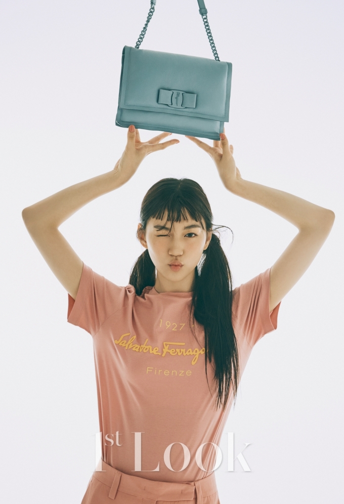 그룹 위키미키 도연/사진제공=살바토레 페라가모(Salvatore Ferragamo)