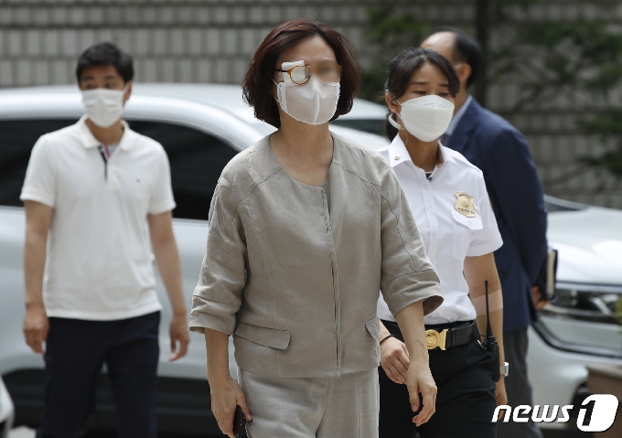 정경심 동양대 교수. 2020.7.2/뉴스1 &copy; News1 안은나 기자