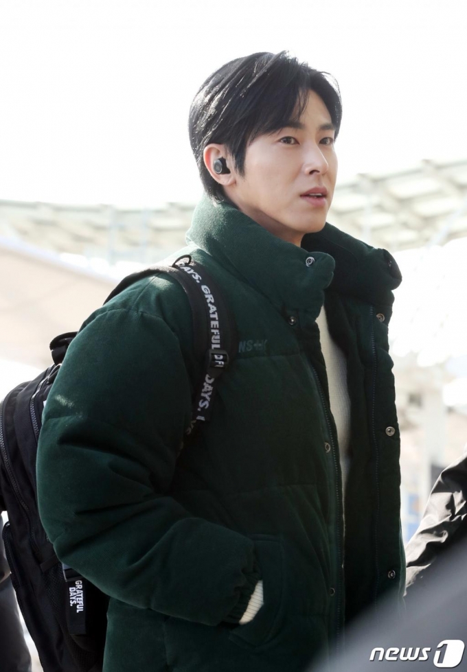 (인천공항=뉴스1) 동방신기 유노윤호. 2020.1.10/뉴스1