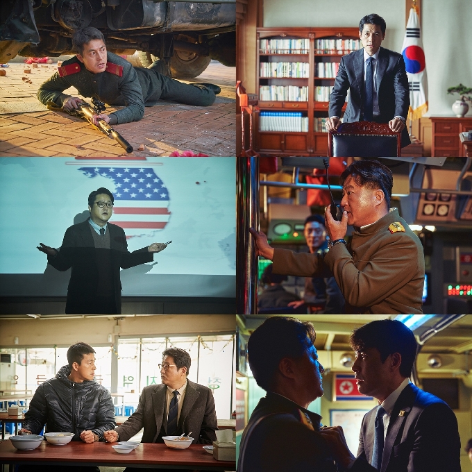 '강철비' (왼쪽)'강철비2: 정상회담'(오른쪽) 스틸 컷 © 뉴스1